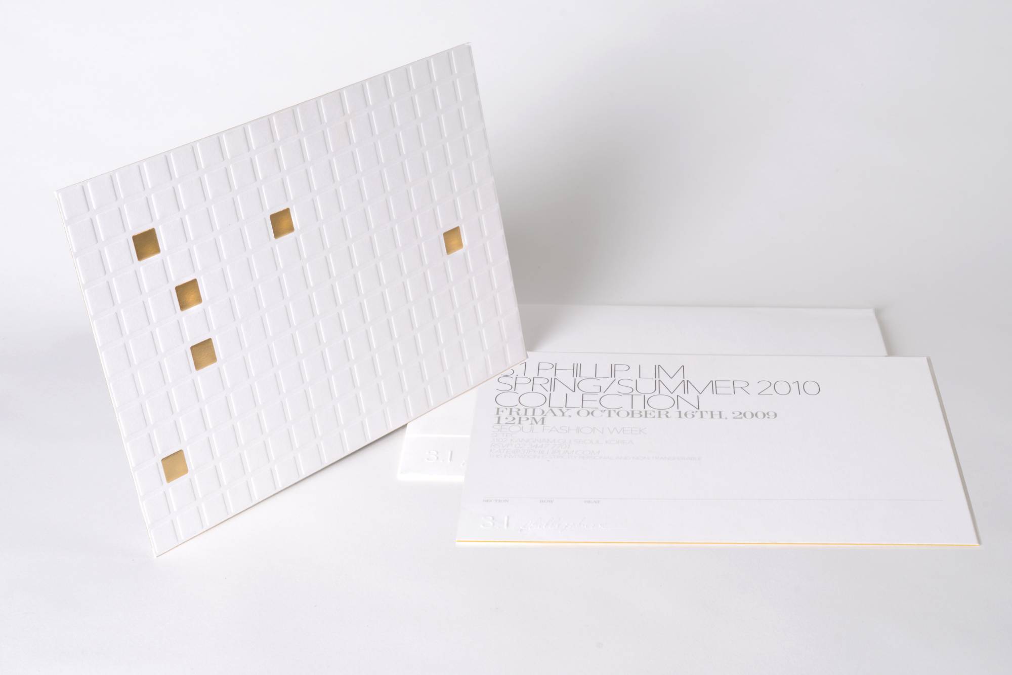 3.1 Phillip Lim Invitation Design &ndash; Seoul Fashion Week